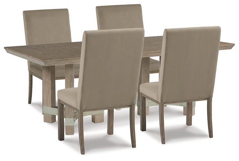 Chrestner Dining Set - Pull Up A Couch