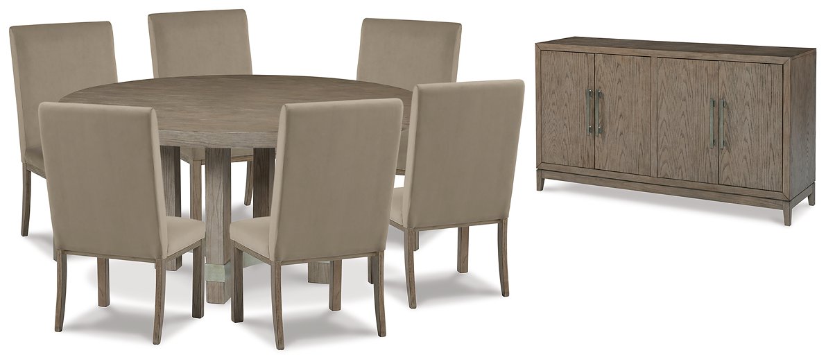 Chrestner Dining Set - Pull Up A Couch