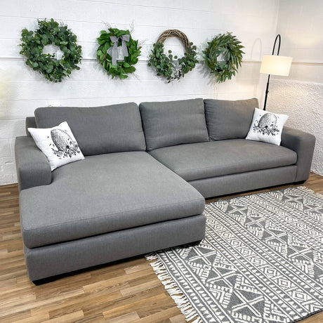 Pottery Barn Big Sur w/Wide Chaise and Sunbrella Fabric - Pull Up A Couch