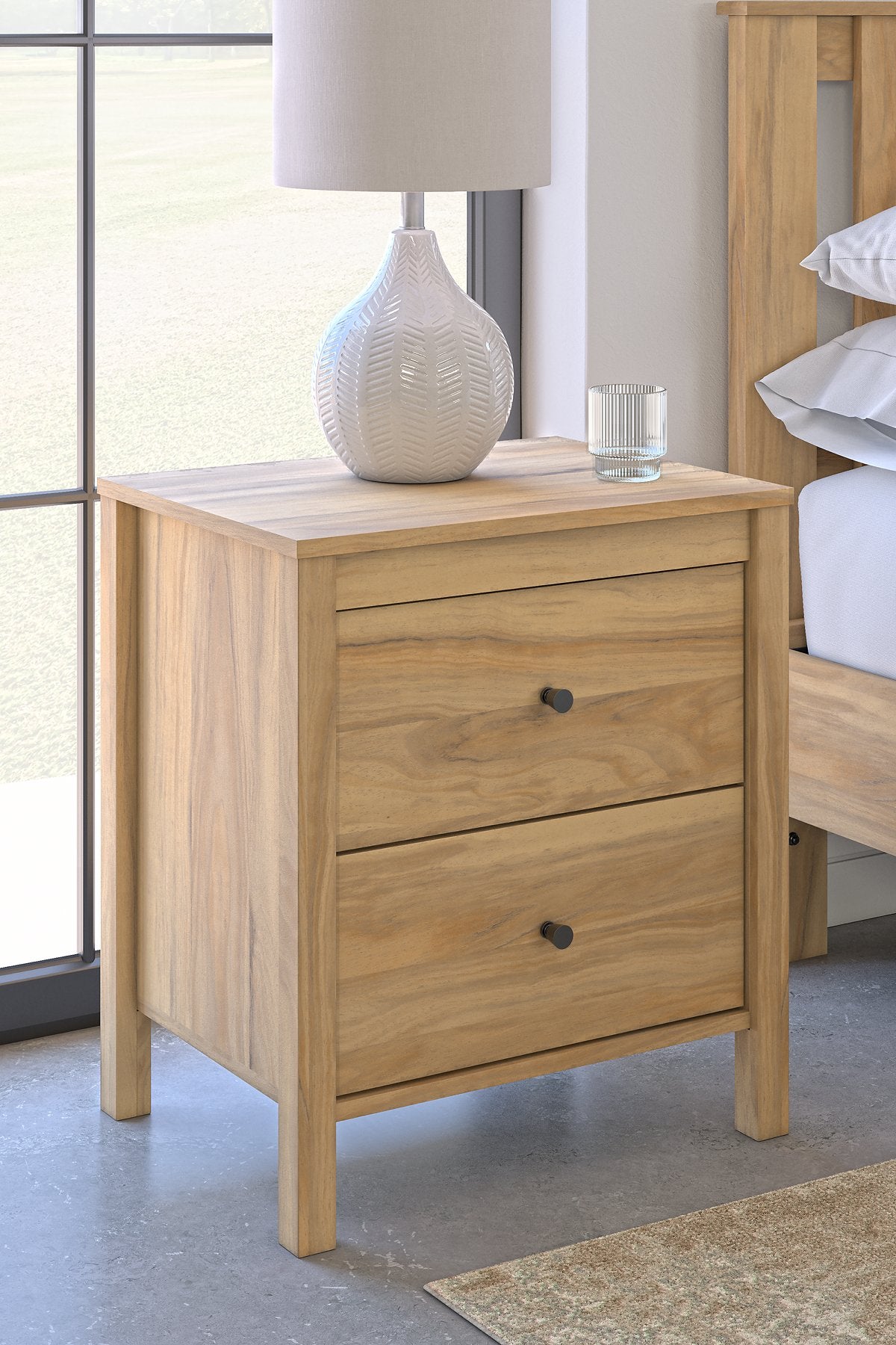 Bermacy Nightstand - Pull Up A Couch