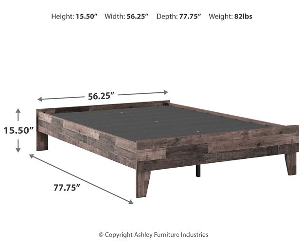 Neilsville Panel Bed - Pull Up A Couch