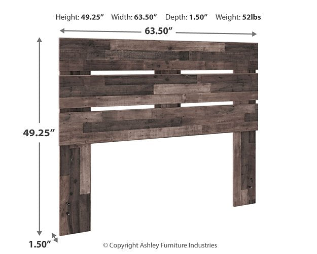 Neilsville Panel Bed - Pull Up A Couch