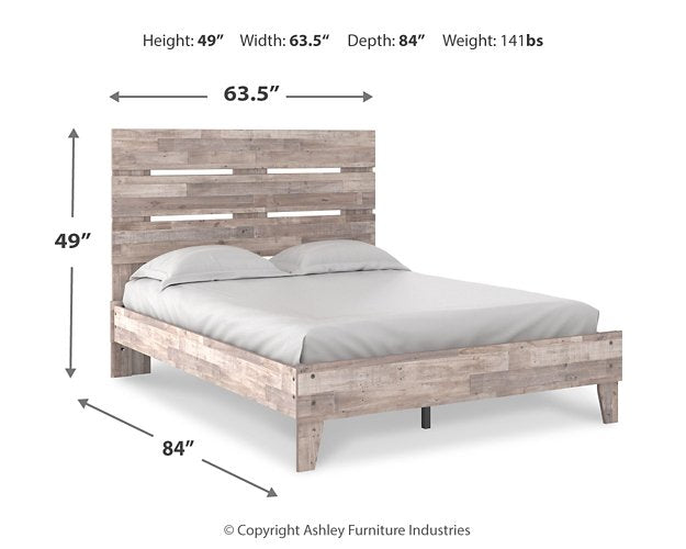 Neilsville Panel Bed - Pull Up A Couch