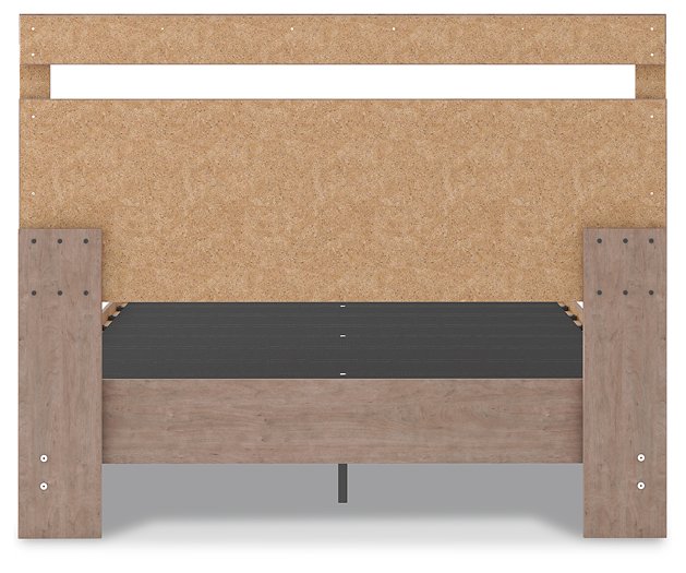 Flannia Panel Bed - Pull Up A Couch