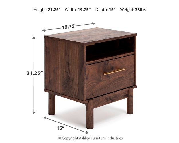 Calverson Nightstand - Pull Up A Couch