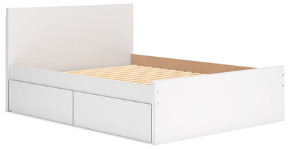 Onita Panel Bed with 2 Side Storage