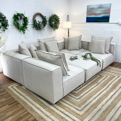 Arhaus 6pc Pit Couch - Pull Up A Couch