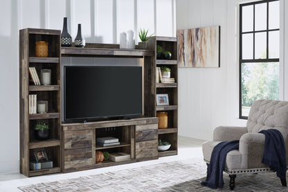 Derekson 4-Piece Entertainment Center - Pull Up A Couch