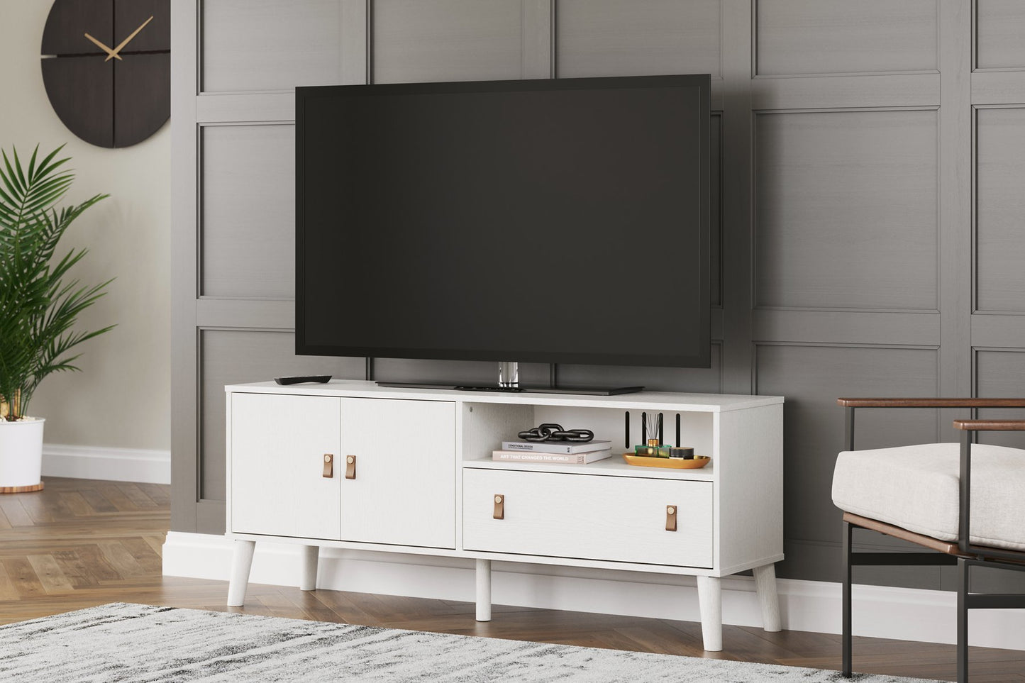 Aprilyn 59" TV Stand - Pull Up A Couch