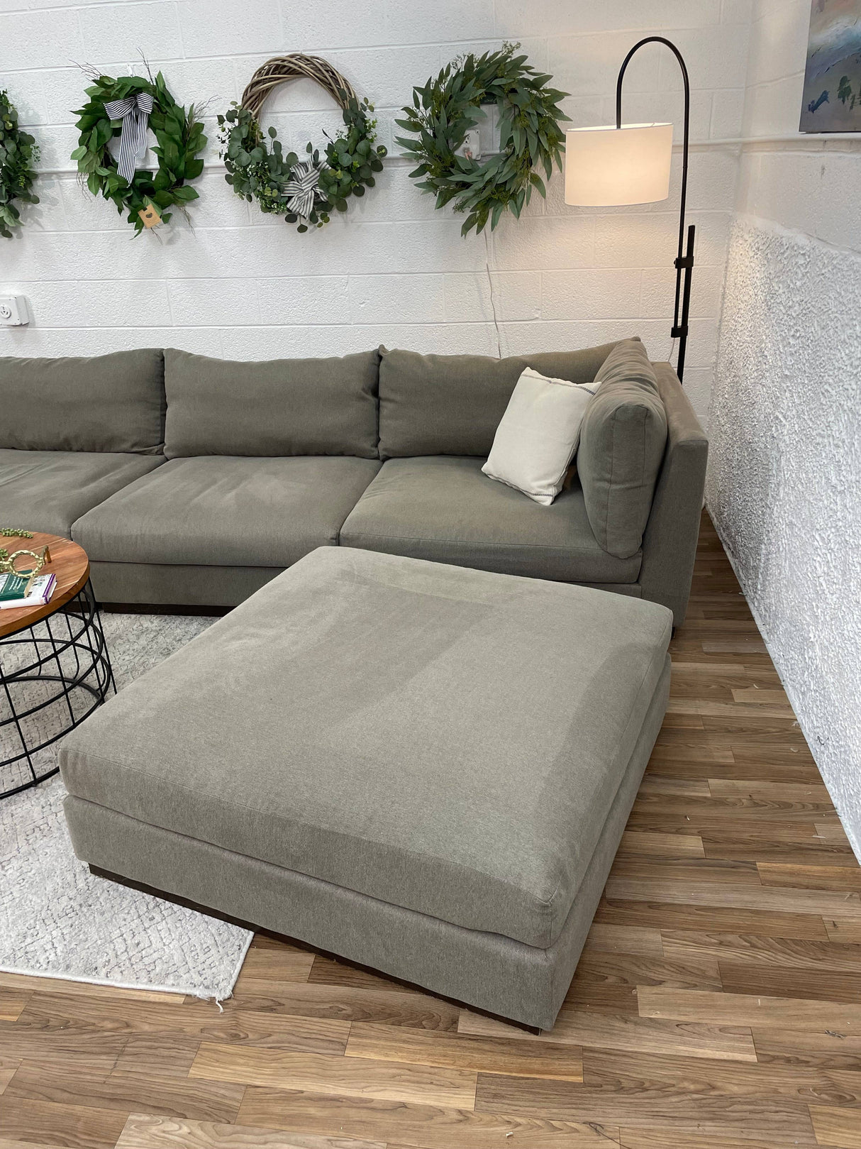 Joybird Holt Grand Sofa w/Chaise - Pull Up A Couch