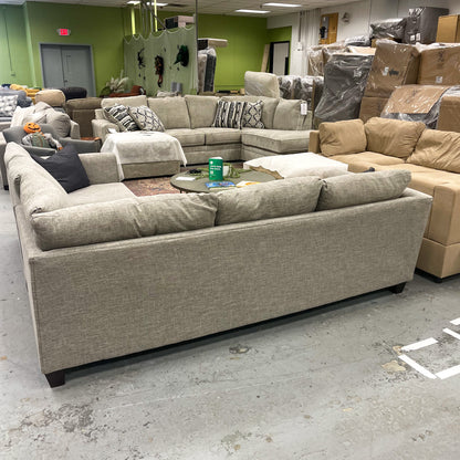 Gray 2pc Corner Sectional