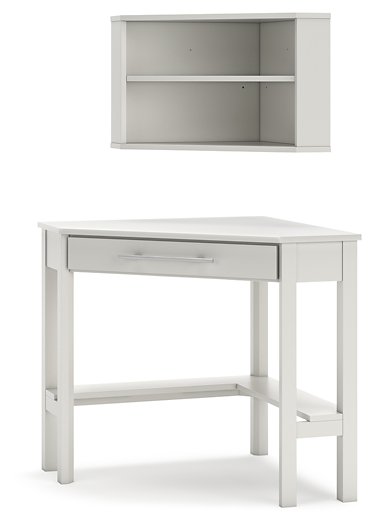 Grannen Home Office Corner Desk with Bookcase - Pull Up A Couch