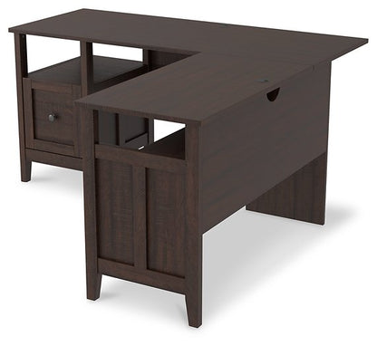 Camiburg 2-Piece Home Office Desk - Pull Up A Couch