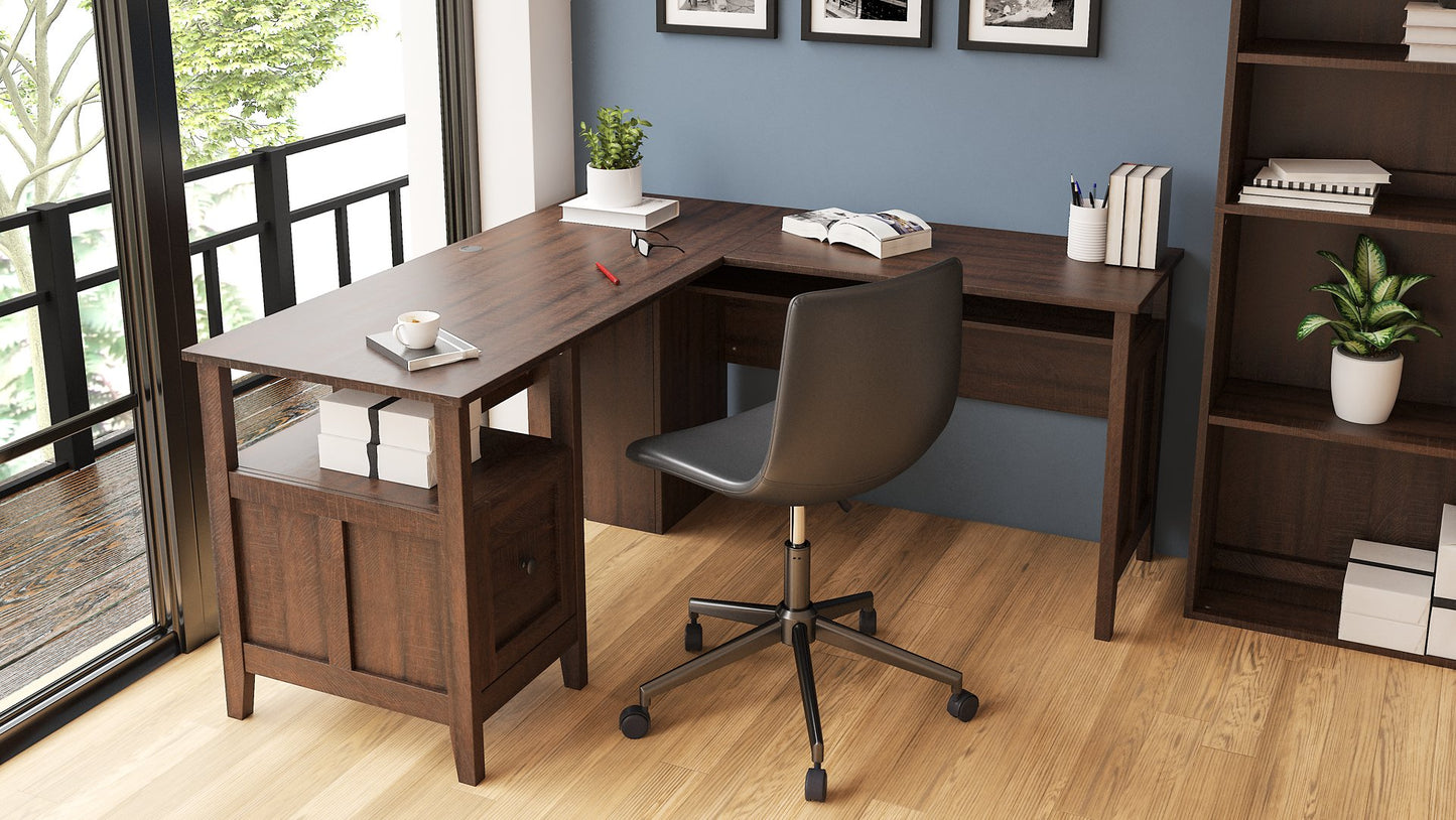 Camiburg 2-Piece Home Office Desk - Pull Up A Couch