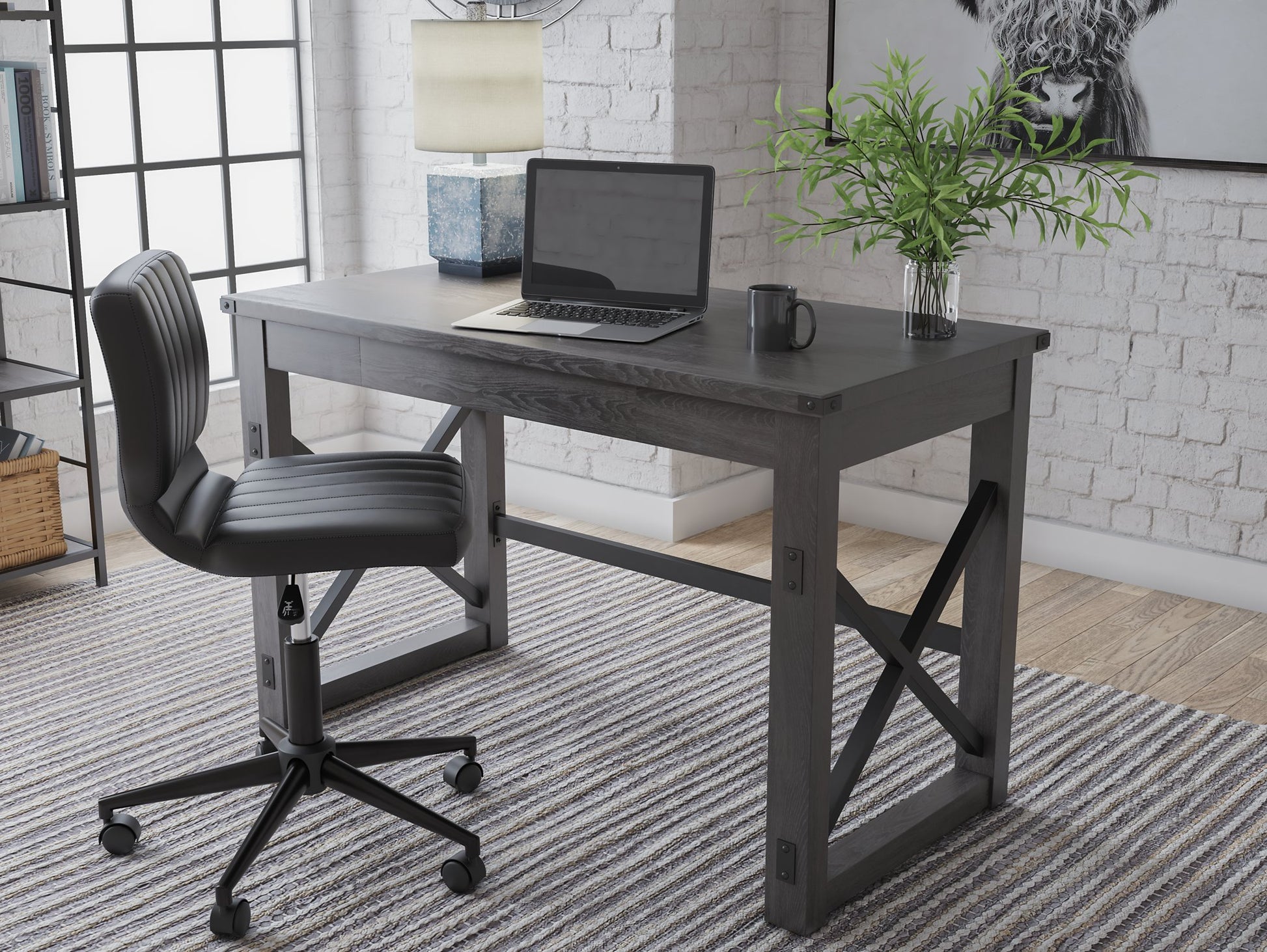 Freedan 48" Home Office Desk - Pull Up A Couch