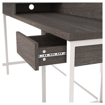 Dorrinson Home Office L-Desk with Storage - Pull Up A Couch