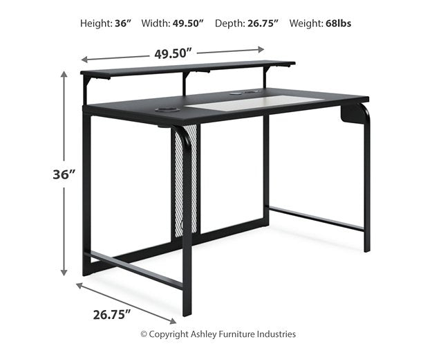 Lynxtyn 48" Home Office Desk - Pull Up A Couch