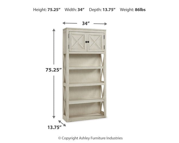 Bolanburg 75" Bookcase - Pull Up A Couch