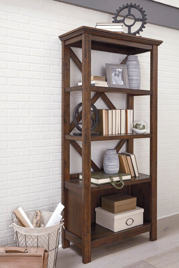 Baldridge 75" Bookcase - Pull Up A Couch