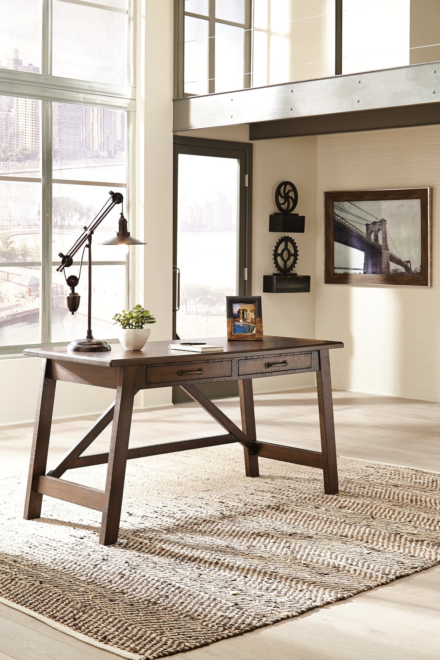 Baldridge Home Office Desk - Pull Up A Couch