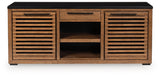 Kallari Credenza with Desk Return