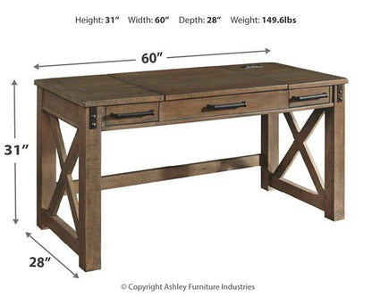 Aldwin Home Office Lift Top Desk - Pull Up A Couch