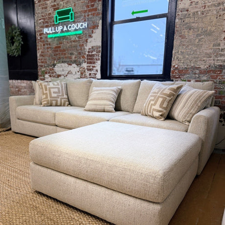 Sequoia Sectional with Chaise (3pc + Ottoman) - Pull Up A Couch