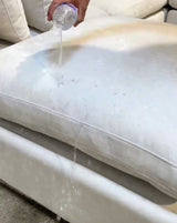 Serenity Cloud - "WestElm-Like" Sectional w/Performance Fabric and Storage Ottoman - Pull Up A Couch