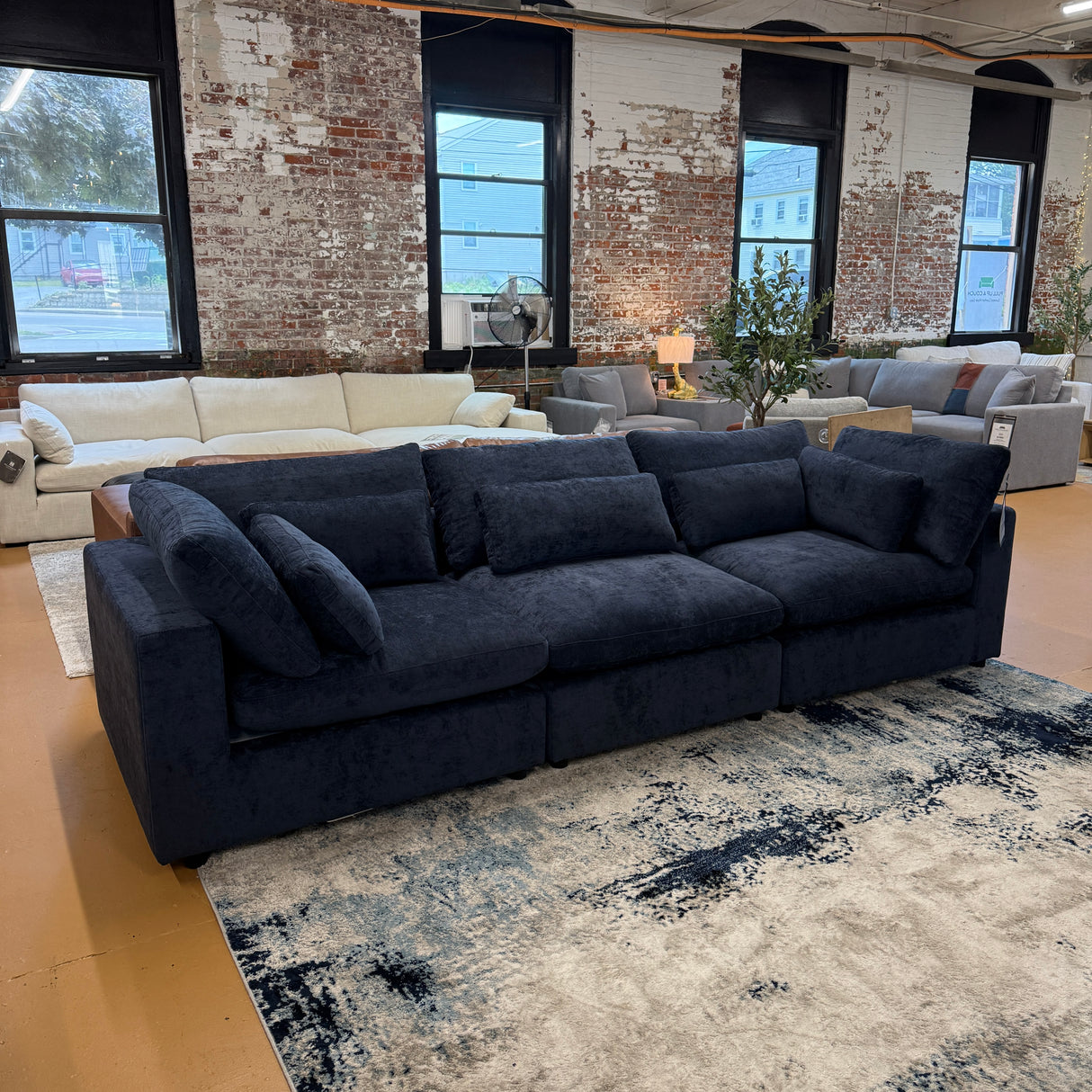 Serenity Cloud 3pc Sectional Sofa