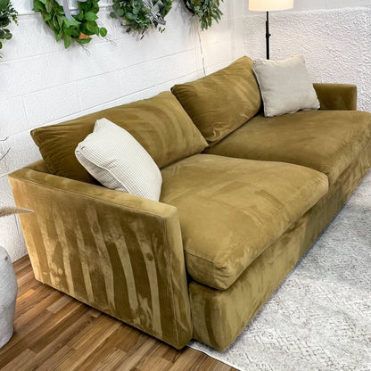 Crate & Barrel Deep Lounge Sofa - Pull Up A Couch