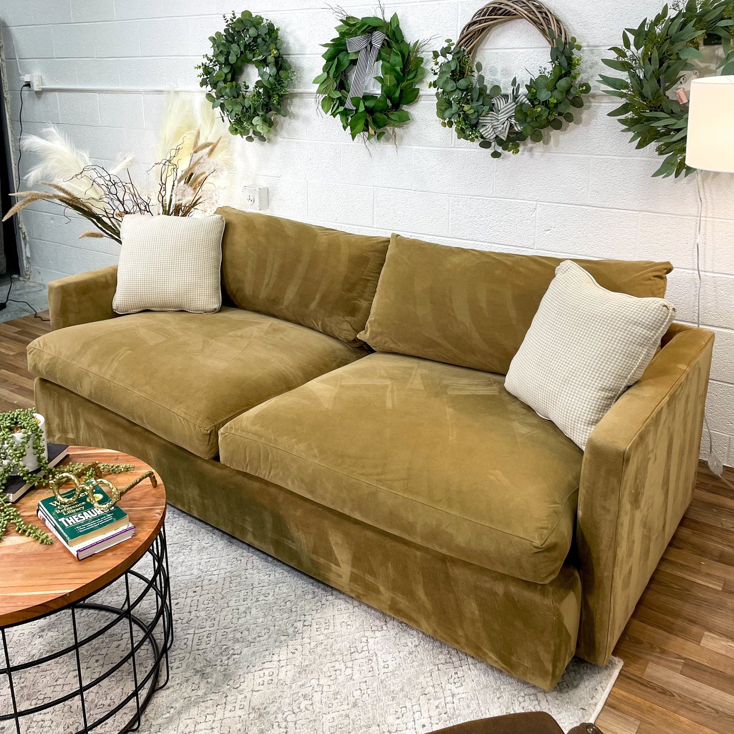 Crate & Barrel Deep Lounge Sofa - Pull Up A Couch