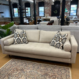 Article Sven sofa with ratine bluff bench cushion, showcasing a modern sofa with plush fabric and stylish design.