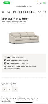 Pottery Barn York Slope Arm Grand Sofa - Pull Up A Couch