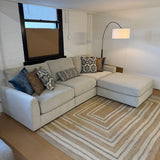Sequoia Sectional w/ Chaise (3pc + Ottoman)