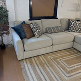 Behold Home Sequoia 4-piece corner sectional with plush cushions and modern design, shown in a cozy living room setting.