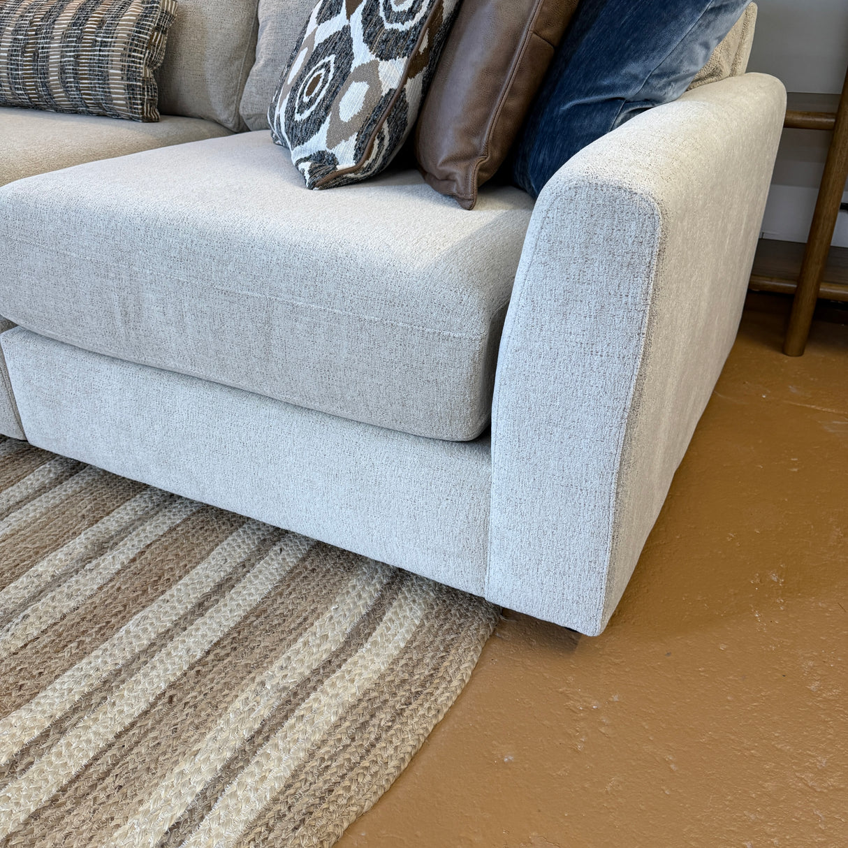 Behold Home Sequoia Corner Sectional 5-piece set with plush cushions and modern design, perfect for cozy living rooms.
