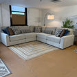 Behold Home Sequoia Corner Sectional 5-piece sofa set with plush cushions and modern design, shown in a cozy living room setup.