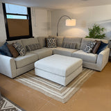 Behold Home Sequoia corner sectional with five sections, featuring plush cushions and modern design, perfect for stylish living rooms.
