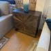 Pull Up A Couch Cedarville Accent Cabinet showing a stylish wooden storage cabinet with decorative doors and modern design.