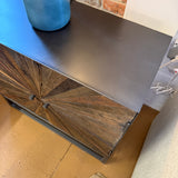 Pull Up A Couch Cedarville Accent Cabinet showing its wooden finish and modern design for stylish storage.