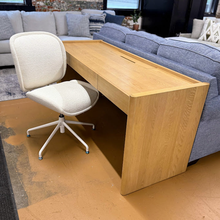 ARTICLE - Torme 44" Height Adjustable Desk - White Oak