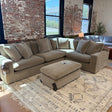Ashley Furniture Nova Cloud 4-piece corner sectional with plush cushions and modern design, perfect for living room seating.