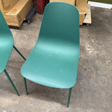 MCM-Style Dining Chair (Woodland Green)