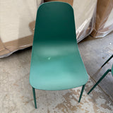 MCM-Style Dining Chair (Woodland Green)