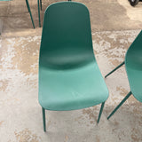 MCM-Style Dining Chair (Woodland Green)