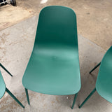 MCM-Style Dining Chair (Woodland Green)