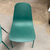 MCM-Style Dining Chair (Woodland Green)