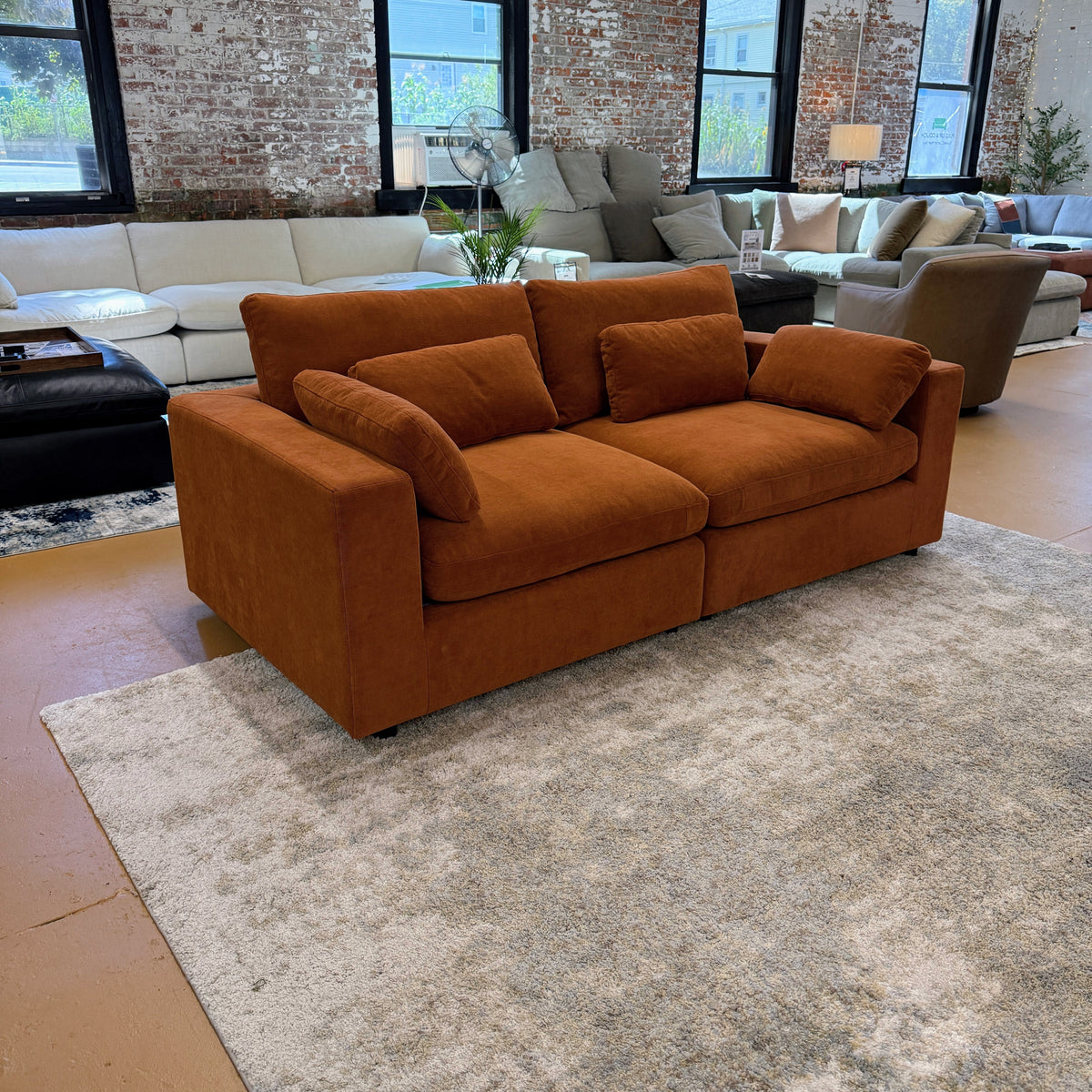 Serenity Cloud Sectional Sofa (2pc)