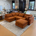 Serenity Cloud Sectional w/Storage Ottoman (5pc)