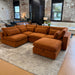 Serenity Cloud Sectional w/Storage Ottoman (5pc)